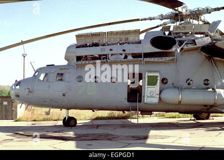 Heavy  helicopter Mi-6 Stock Photo