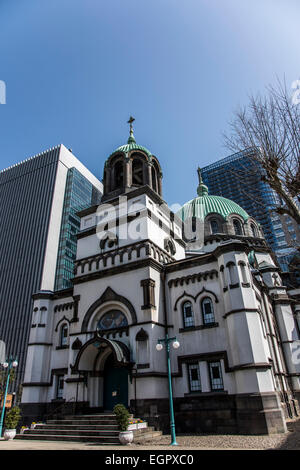 Holy Resurrection Cathedral in Tokyo,Chiyoda-Ku,Tokyo,Japan Stock Photo