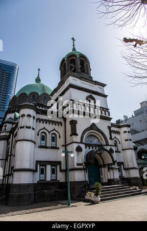 Holy Resurrection Cathedral in Tokyo,Chiyoda-Ku,Tokyo,Japan Stock Photo