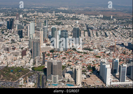 Aerial Photography of Tel Aviv, Israel Stock Photo