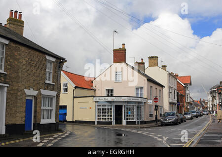 Storm clouds over Southwold Suffolk England UK Stock Photo