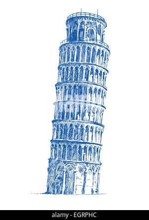 schiefe turm von pisa clipart