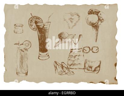 Summer time Stock Vector