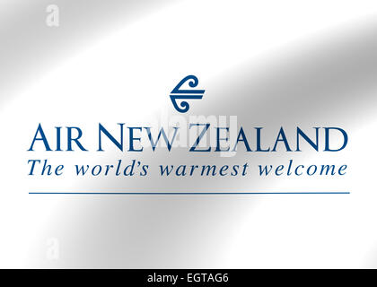 Air New Zealand LTD logo symbol icon flag emblem Stock Photo