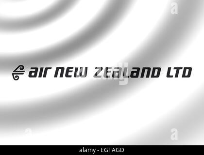 Air New Zealand LTD logo symbol icon flag emblem Stock Photo