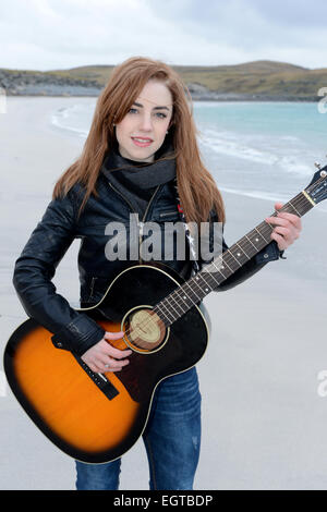 Lisa Ward Shetland musician who appeared on The Voice BBC Stock Photo