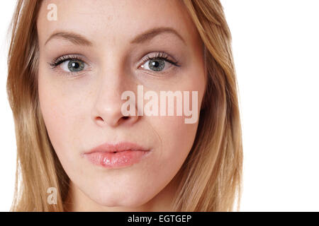 young woman portrait Stock Photo