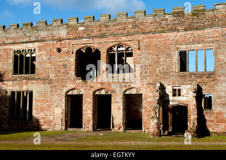 Astley Castle, Warwickshire, England, UK Stock Photo