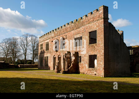 Astley Castle, Warwickshire, England, UK Stock Photo