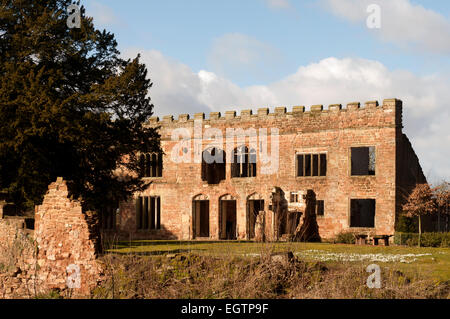 Astley Castle, Warwickshire, England, UK Stock Photo