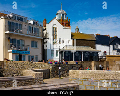 Lyme Regis Museum formerly known as Philpot Museum on the Jurassic Coast in Dorset England UK which houses a fossil collection Stock Photo