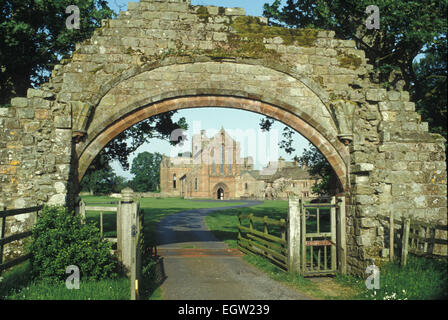 Lanercost Priory (1169 Augustinian ) near Brampton Cumbria England UK Stock Photo