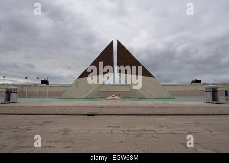 Memorial monument to the Portuguese soldiers who died in Africa during the Ultramar colonial war, Lisbon, Portugal Stock Photo