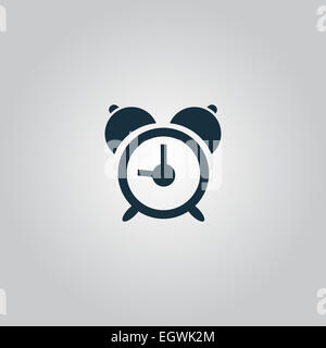 alarm clock icon Stock Photo