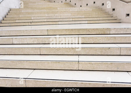 Marble steps Stock Photo