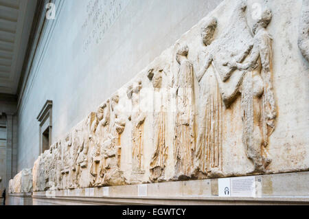 The Elgin Marbles in the British Museum, London, England, UK Stock Photo