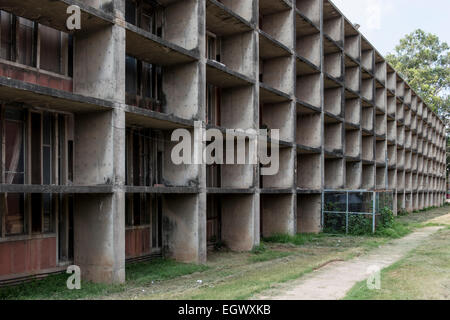 Chandigarh, Punjab University, Le Corbusier Stock Photo - Alamy