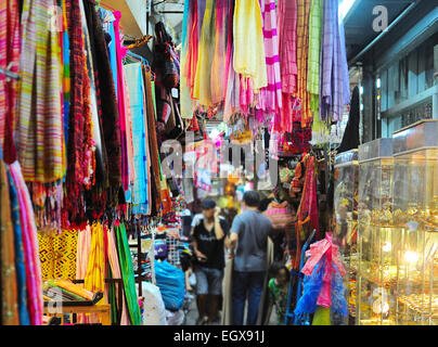Chatuchak weekend market in Bangkok, Thailand. It is the largest market in Thailand. Stock Photo