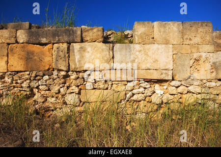 Kamarina walls defensive of ancient greek city, Sicily Stock Photo Alamy