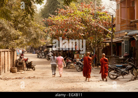 Mandalay street scene, Mandalay, Myanmar ( burma ), Asia Stock Photo