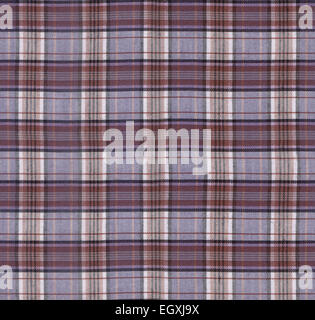 Plaid Fabric Texture Stock Photo