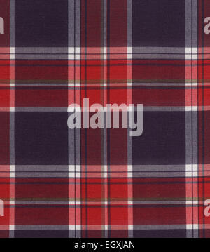 Plaid Fabric Texture Stock Photo