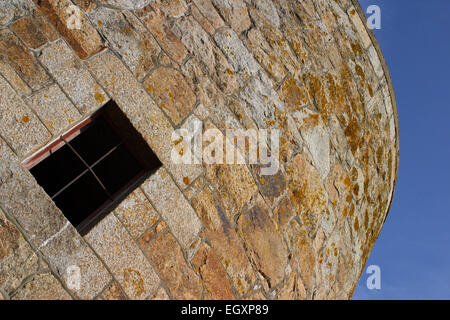 Kempt Tower, St Ouen's Bay, Jersey, UK Stock Photo