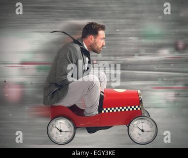 Race against time Stock Photo