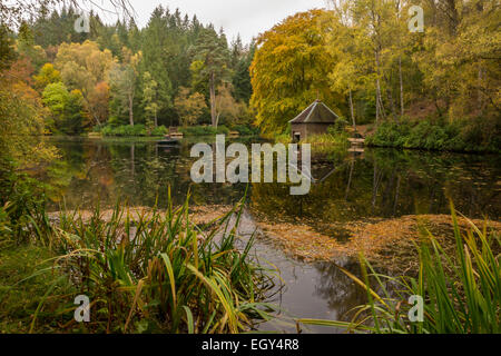 Loch Faskally, Pitlochry, Perthshire, Scotland, United Kingdom Stock Photo