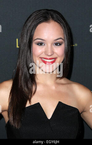Hayley Orrantia at the Entertainment Weekly Pre-SAG Party held at
