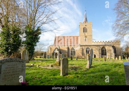 Whittlesford Church Stock Photo