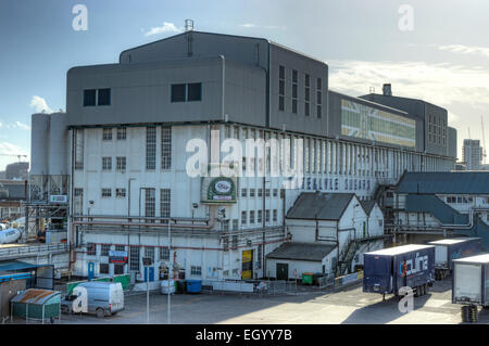 tate and Lyle Factory, Silvertown,  London sugar factory Stock Photo