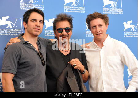 71st Venice International Film Festival - 'Manglehorn' - Photocall  Featuring: Chris Messina,Al Pacino,David Gordon Green Where: Venice, Italy When: 30 Aug 2014 Stock Photo