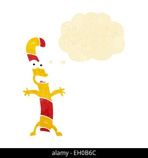 cartoon candy cane with thought bubble Stock Vector Image & Art - Alamy