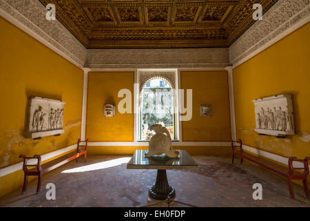 casa de Pilatos, an Andalisian palace in Seville Stock Photo