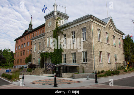 Regional/Municipal buildings, Baie-Saint-Paul, Charlevoix Region, Quebec. Stock Photo
