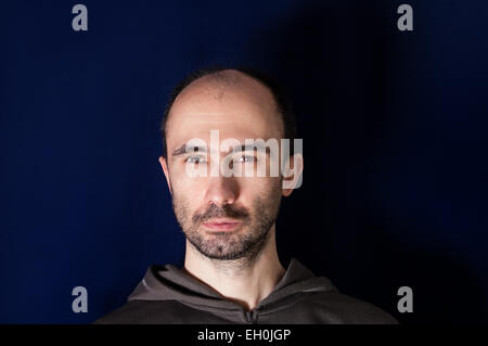 Slim Man Portrait Stock Photo