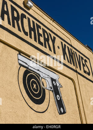 Buck's Gun Rack Shop in Daytona Beach, Florida, USA Stock Photo