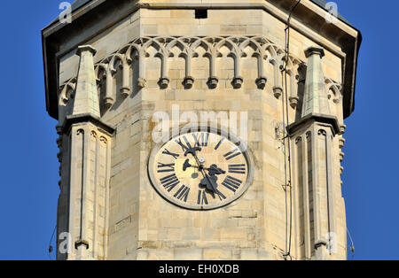 Saint Michael Church clock tower, Cluj-Napoca, Romania Stock Photo