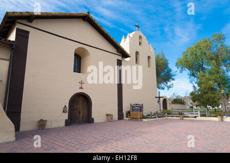 Santa Ynez mission in Solvang California Stock Photo