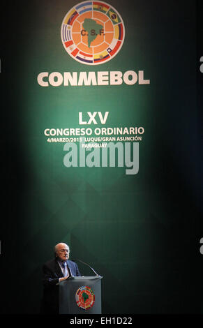 FIFA President Joseph Blatter delivers a press conference during a ...