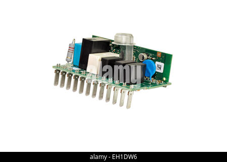 electronic, board, components, circuit, hardware, technology, motherboard, printed, controller, slot, digital, industry, chip, p Stock Photo