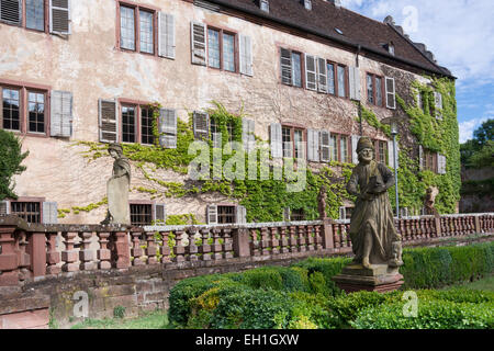 kloster bronnbach abbey, bronnbach, wertheim, main-tauber-kreis, baden-wuerttemberg, germany, europe Stock Photo