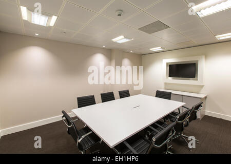 Modern office meeting room, London. Stock Photo