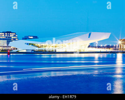 Exterior of EYE Film Institute Netherlands, Dutch centre for film culture and heritage. Stock Photo