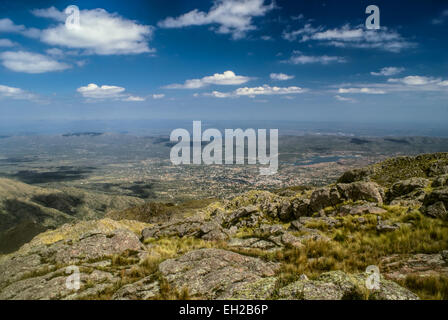 Picturesque landscape in Capilla del Monte in Argentina, South America Stock Photo