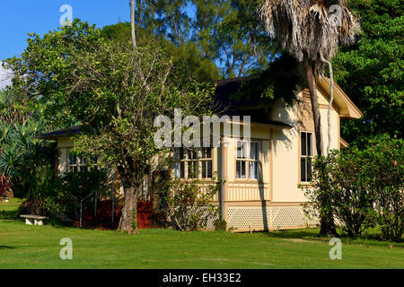 Kilohana Plantation Beauty Shop, Lihue, Kauai, Hawaii, USA Stock Photo