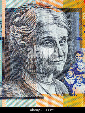 Edith Cowan portrait from Australian money Stock Photo - Alamy