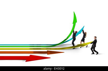 Way of progress Stock Photo