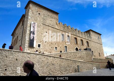 France, Alpes Maritimes, Antibes, the Picasso Museum in the Grimaldi castle Stock Photo